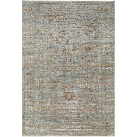 Isfahan ISF-2304 Area Rug , With Fringe